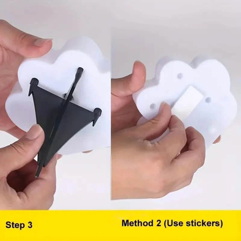4-Pieces: Cute Paw-Shaped Solar Lawn Lights by DailySale