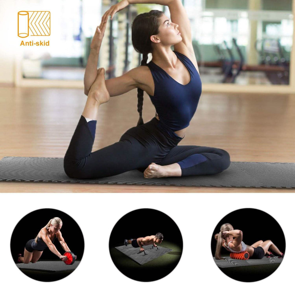 4-Pieces: Puzzle Exercise Foam Mat by DailySale