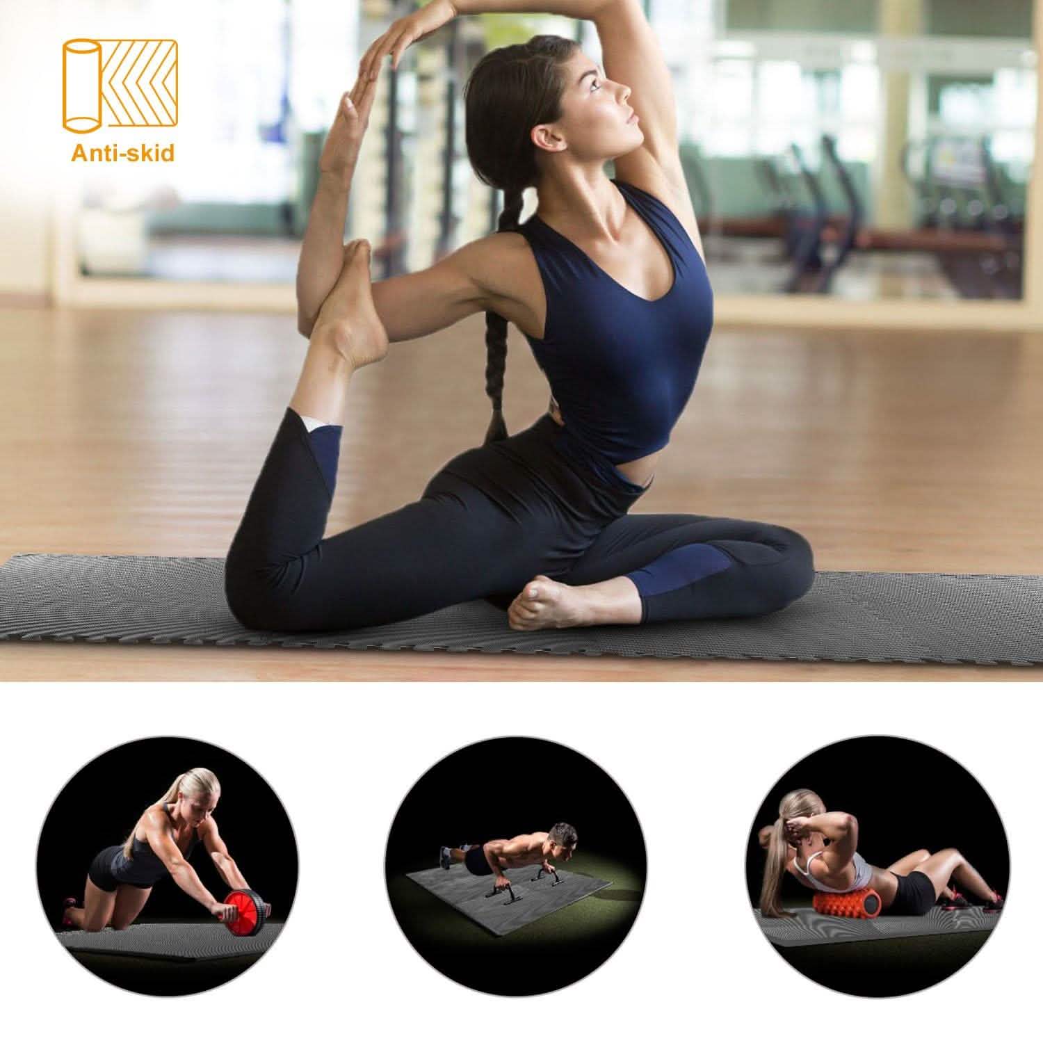 4-Pieces: Puzzle Exercise Foam Mat by DailySale