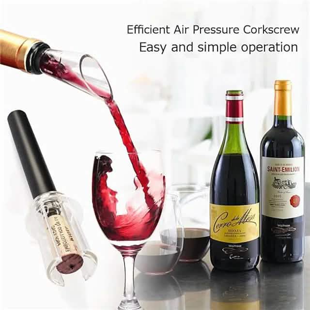 4-Pieces Set: Air Pump Wine Bottle Opener by DailySale