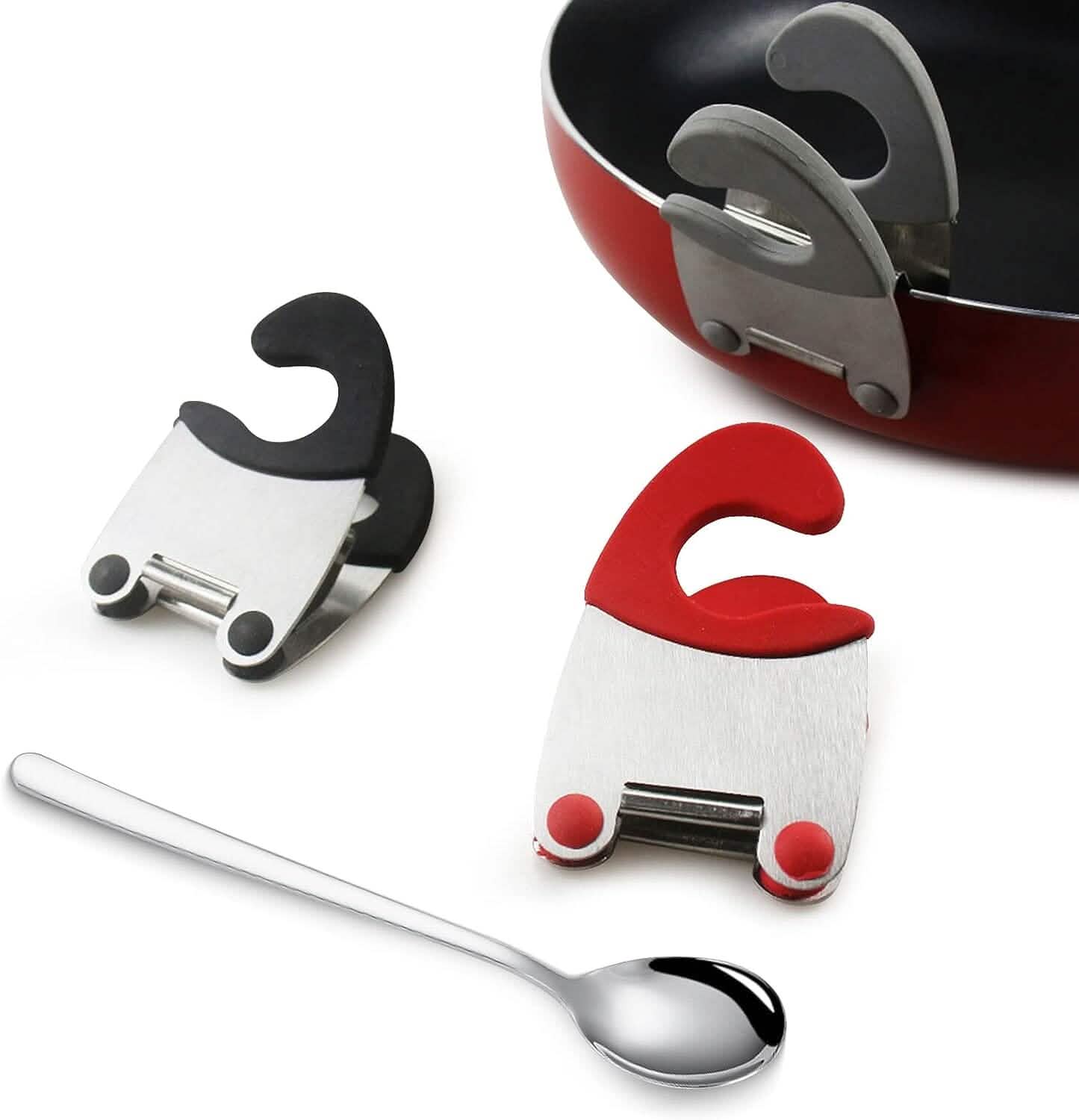 4-Pieces: Stainless Steel Pot Spoon Holder by DailySale