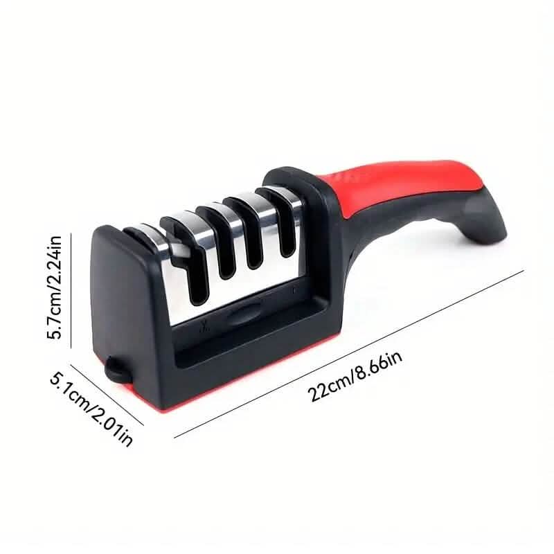 4 Stages Professional Kitchen Knife Sharpener Tool by DailySale