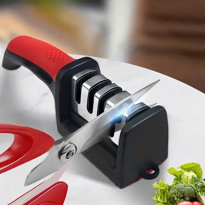 4 Stages Professional Kitchen Knife Sharpener Tool by DailySale