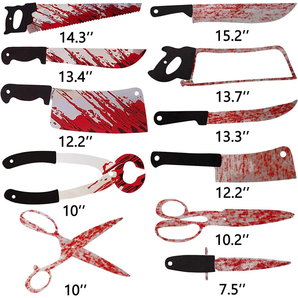 40-Pieces Set: Halloween Moon Ship Bloody Wreath Banners by DailySale