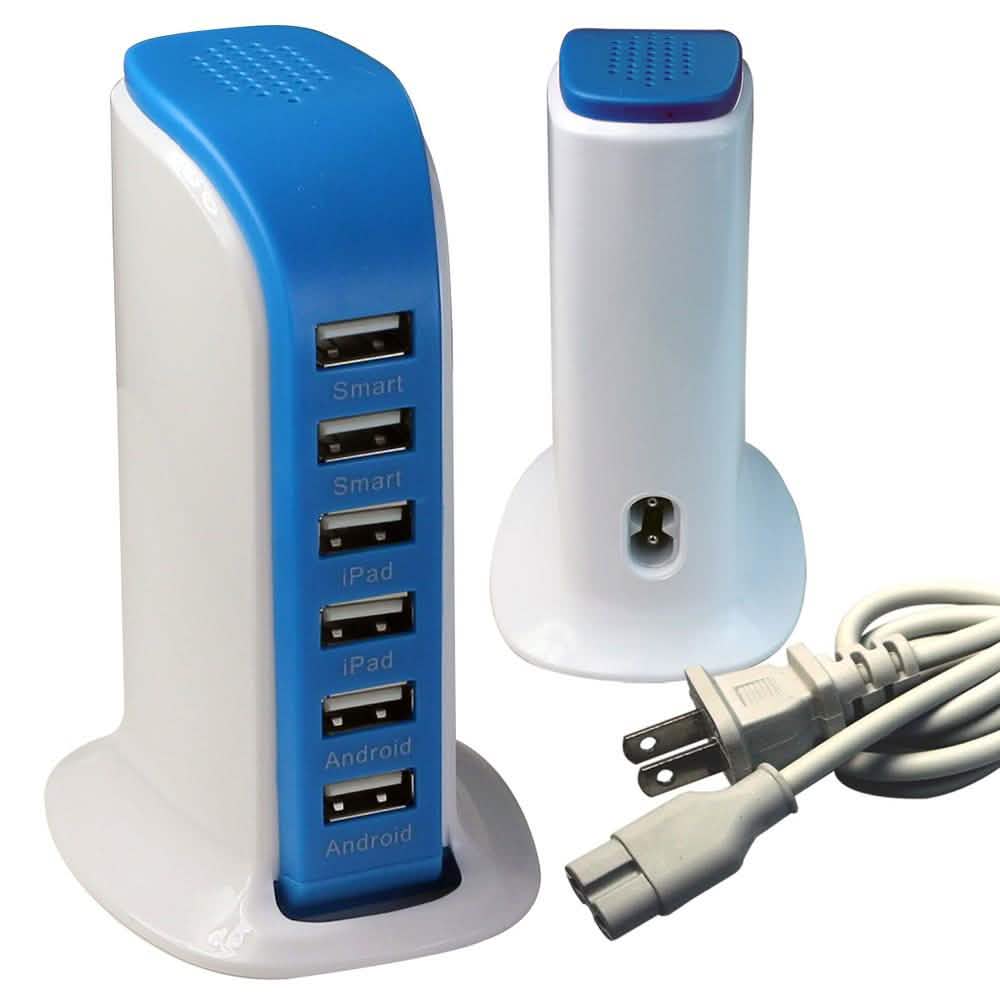 40 Watt 6-Port USB Power Charging Station by DailySale
