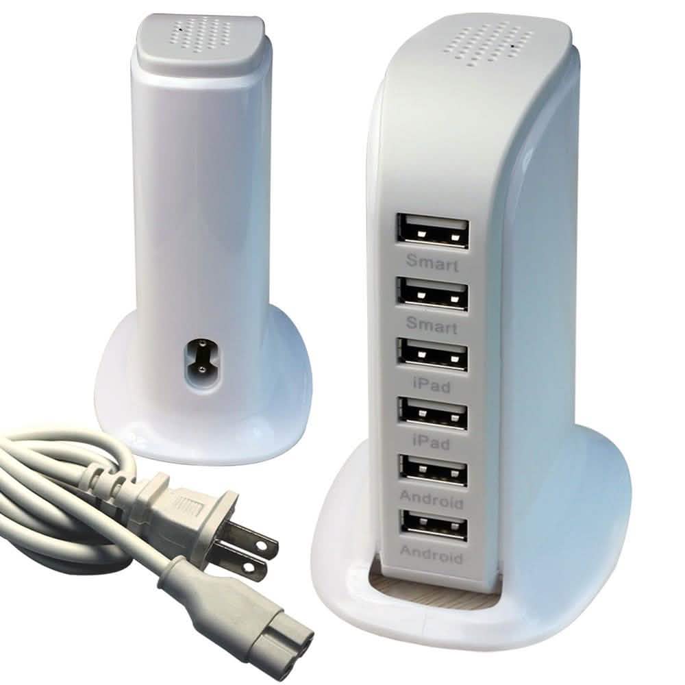 40 Watt 6-Port USB Power Charging Station by DailySale