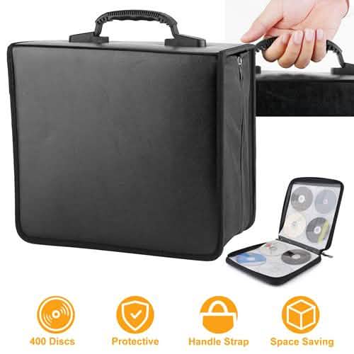 400 Discs CD DVD Storage by DailySale