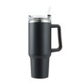 40oz Reusable Vacuum Tumbler with Insulated Double Wall and Cup Handle by DailySale