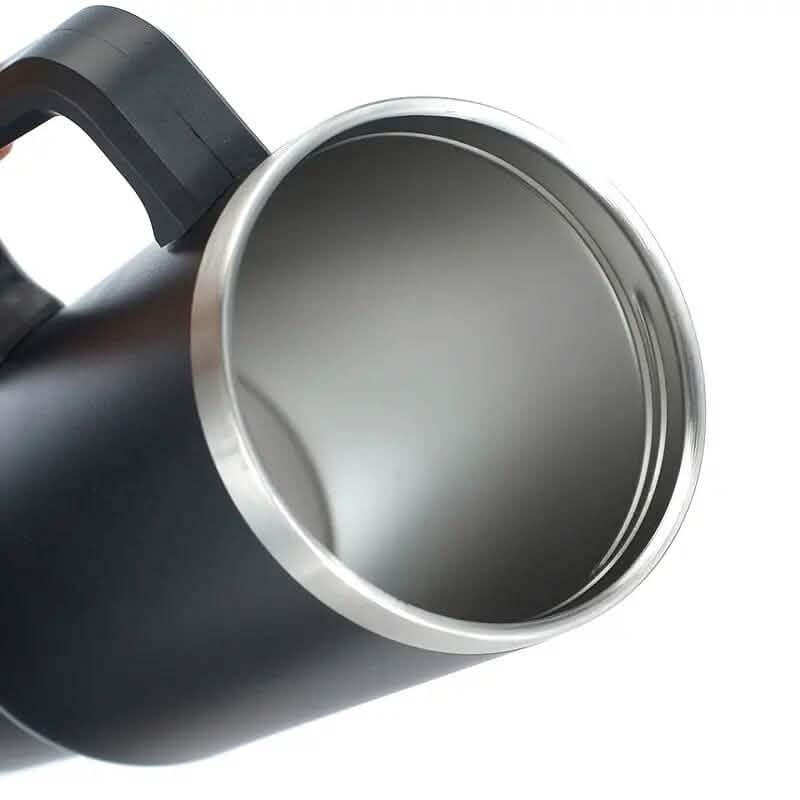 40oz Reusable Vacuum Tumbler with Insulated Double Wall and Cup Handle by DailySale