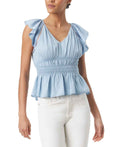 Sam Edelman Size S Blue New Blouse SS