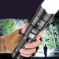 Ultra-Bright Tactical LED Flashlight – 3 Modes, USB Rechargeable, 600 Lumen, Outdoor, Hiking & Camping by DailySale
