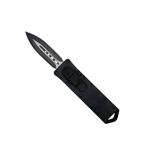 2-Pack: 4.5" Dagger Blade OTF Knife with Belt Clip by DailySale
