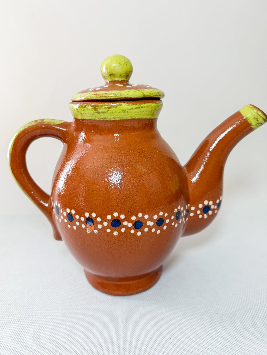 Traditional Mexican Tea Pot Set 16pc - Juego de Te Barro by TheMexHub