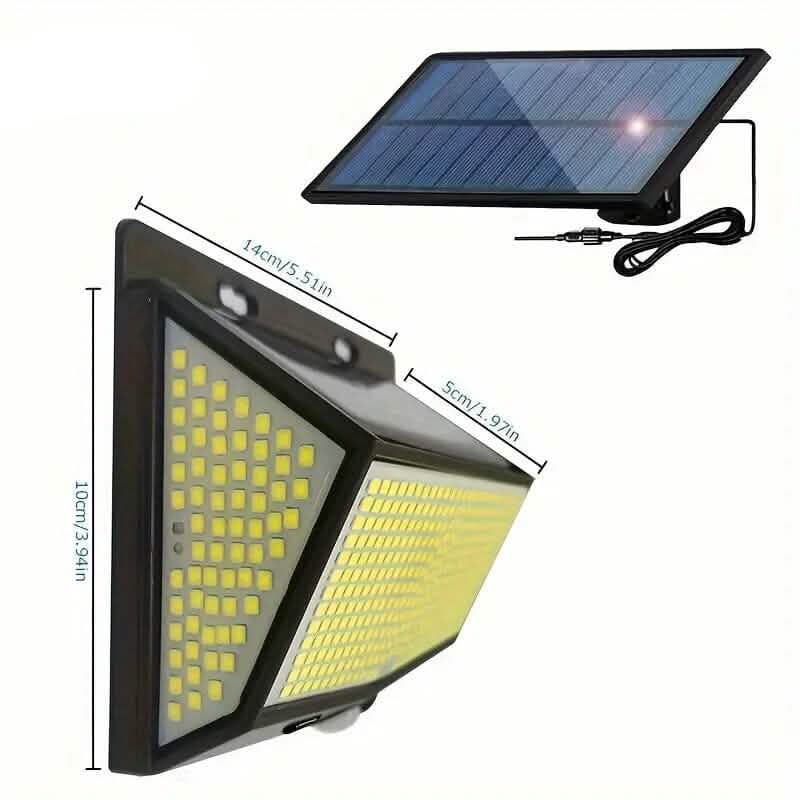 468 LED Solar Motion Sensor Security Outdoor Light by DailySale