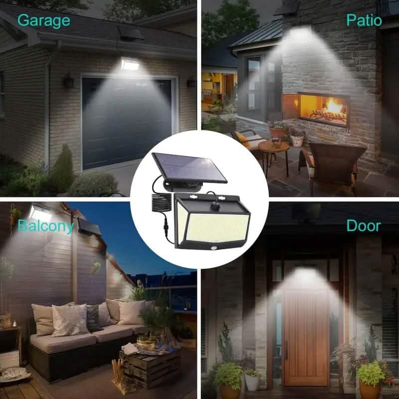468 LED Solar Motion Sensor Security Outdoor Light by DailySale