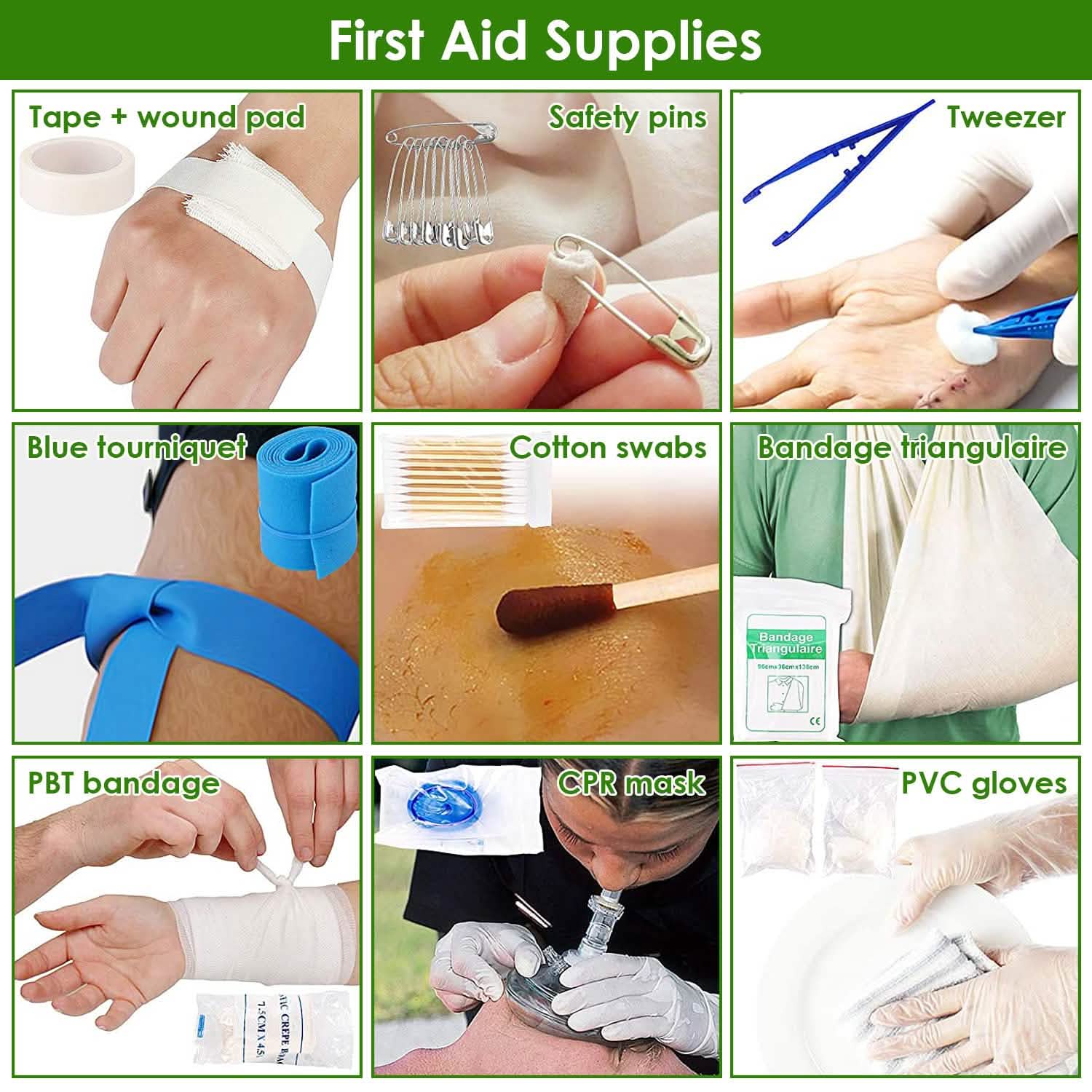 47-Pieces: Emergency Survival Kit EDC Gear Equipment Tool with Pouch by DailySale