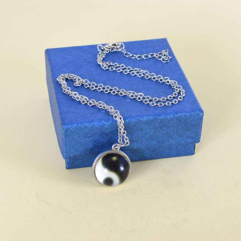 Cosmic Dream Starry Sky Time Gem Necklace