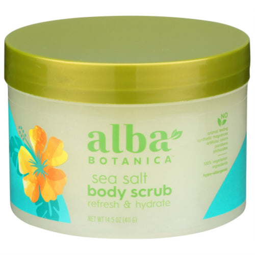 Alba Botanica Sea Salt Body Scrub (1x14.5 Oz) by Alba Botanica