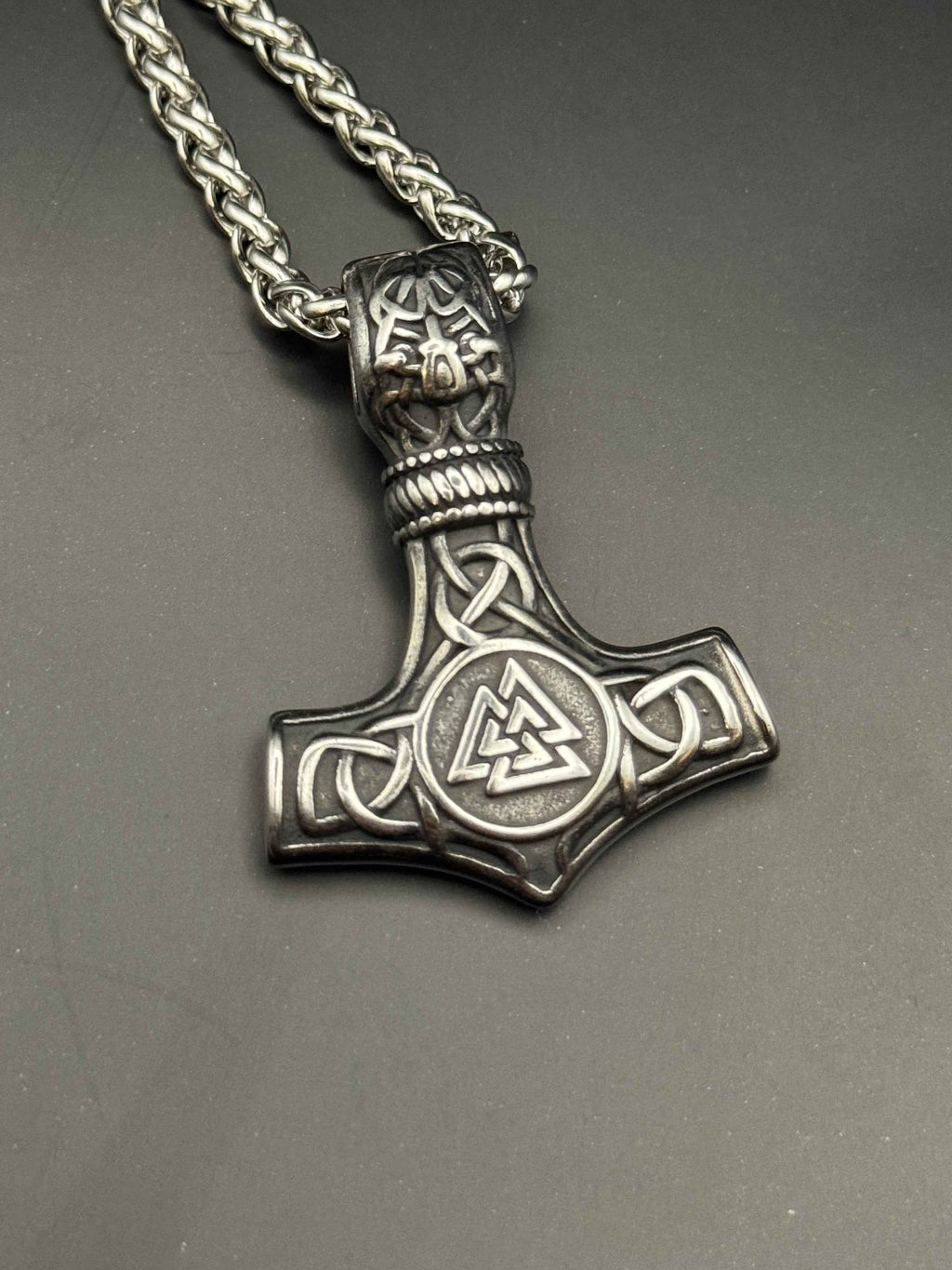 Modern Mjolnir Necklace