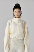 High Neck Fleece Jacket - Goddess Imports Marketplace