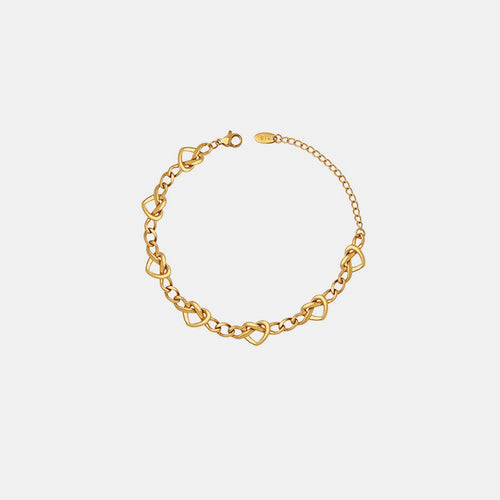 18K Gold-Plated Titanium Steel Bracelet by Wild and Free Boutique
