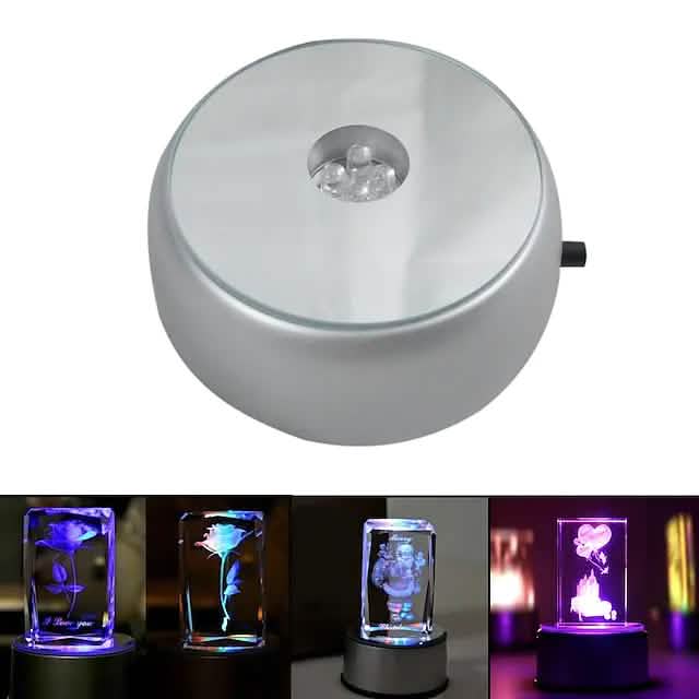 4 LEDs Illuminated Base Lamp by DailySale