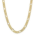 4mm Figaro Chain Necklace - Stainless Steel Necklace Men by DailySale