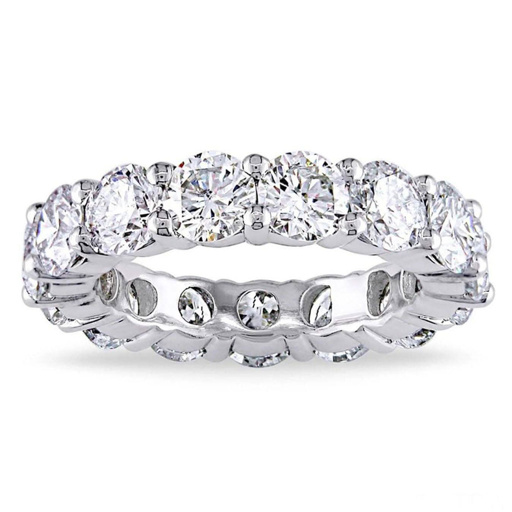 4MM Round Luxury Eternity Band