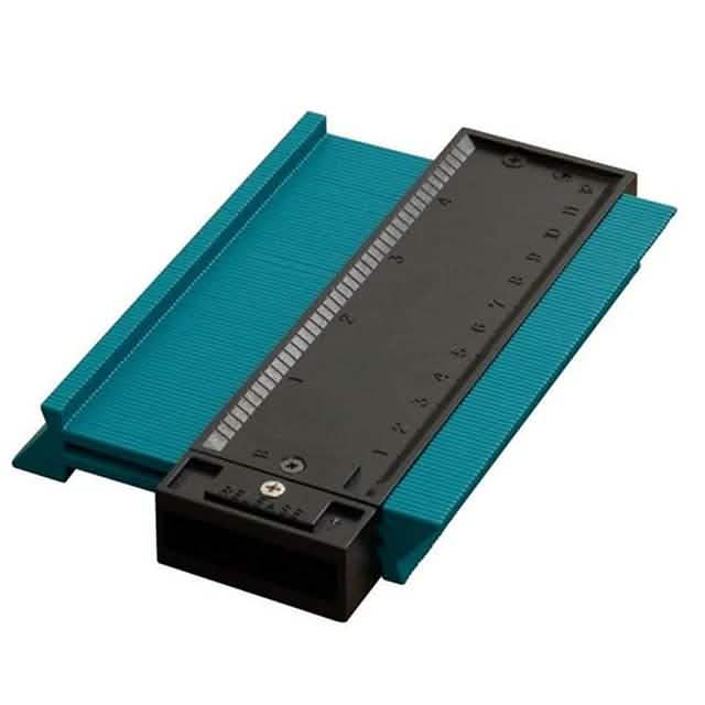 5" Contour Profile Gauge Tiling Laminate Tiles Edge Shaping Wood Measure Ruler by DailySale