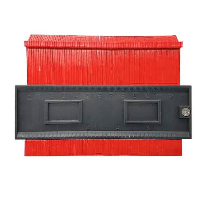 5" Contour Profile Gauge Tiling Laminate Tiles Edge Shaping Wood Measure Ruler by DailySale