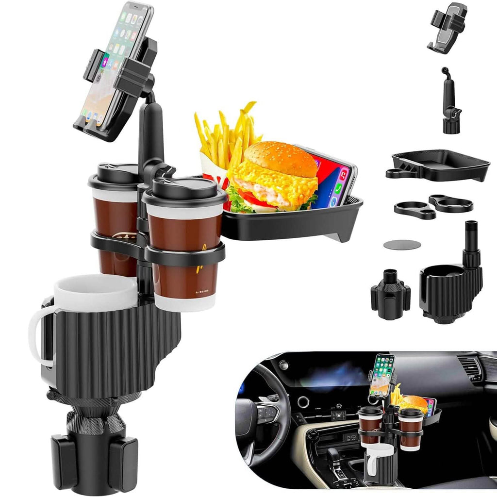 5-in-1 Car Organizer & Cup Holder by DailySale