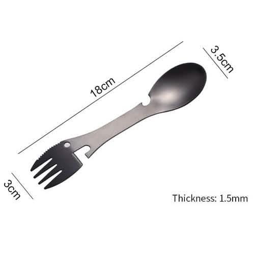5-in-1 Multifunctional Stainless Steel Fork Knife Spoon Bottle Opener by DailySale