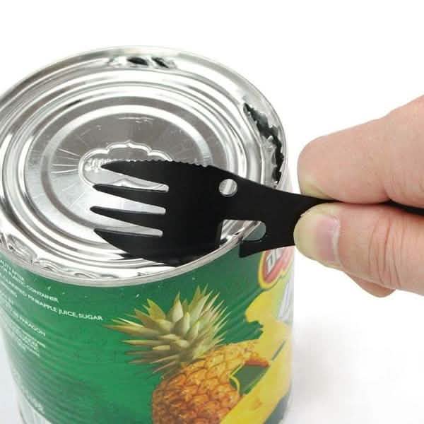 5-in-1 Multifunctional Stainless Steel Fork Knife Spoon Bottle Opener by DailySale