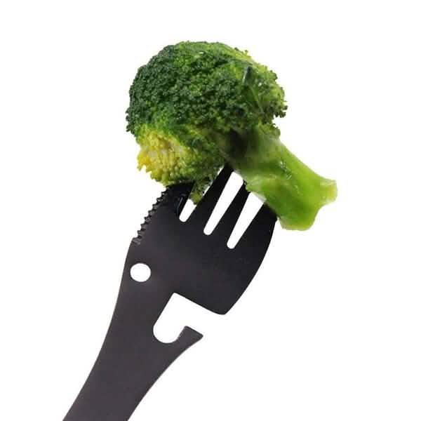 5-in-1 Multifunctional Stainless Steel Fork Knife Spoon Bottle Opener by DailySale