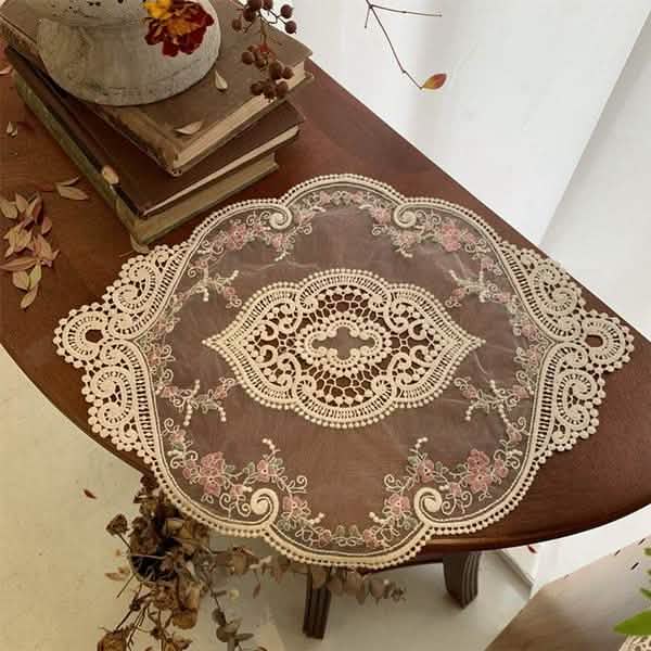 5-Pack: 3 Styles Vintage Lace Embroidery Placemat by DailySale
