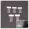 5-Pack: Car Vehicle Parking Ticket Permit Holder Clip Sticker by DailySale