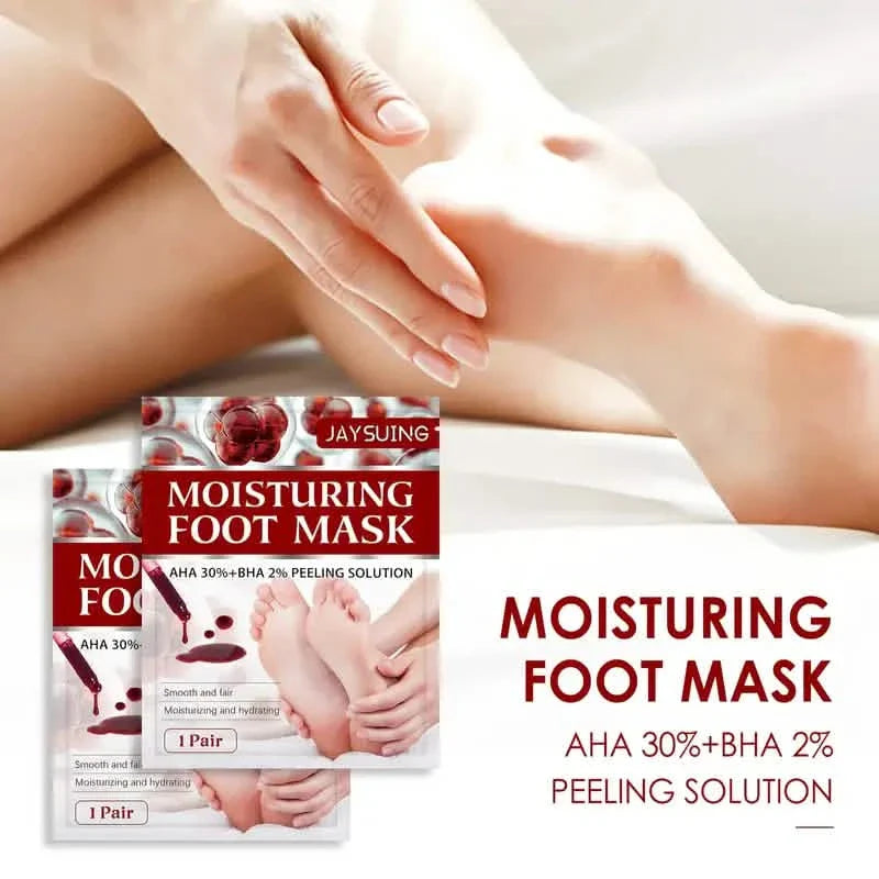 5-Pack: JAYSUING AHA 30% BHA 2% Peeling Solution Foot Mask by DailySale