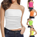 5-Pack: Women's Seamless Long Length Bandeau Bra Tops Tube Tops by DailySale