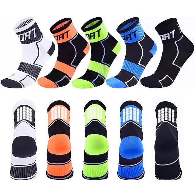 5-Pairs: Breathable Compression Socks by DailySale