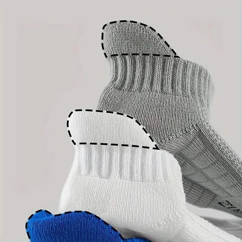 5-Pairs: Unisex Breathable Sports Ankle Socks by DailySale