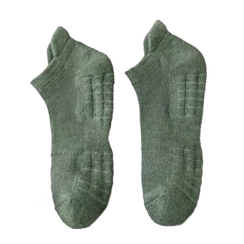 5-Pairs: Unisex Breathable Sports Ankle Socks by DailySale