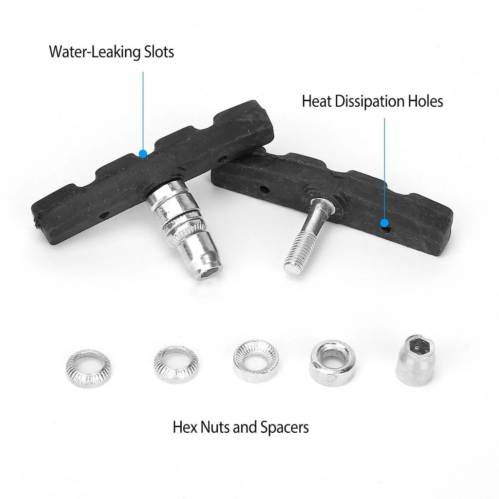 5-Pairs: V Bike Brake Pads by DailySale