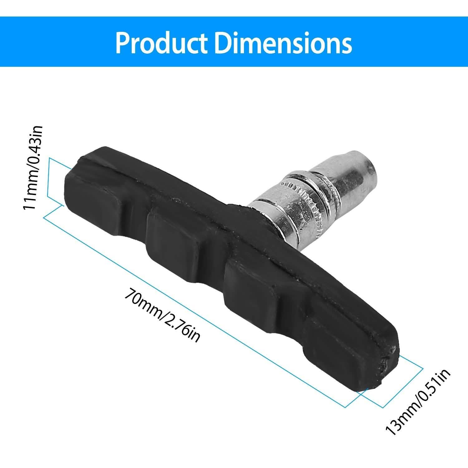 5-Pairs: V Bike Brake Pads by DailySale