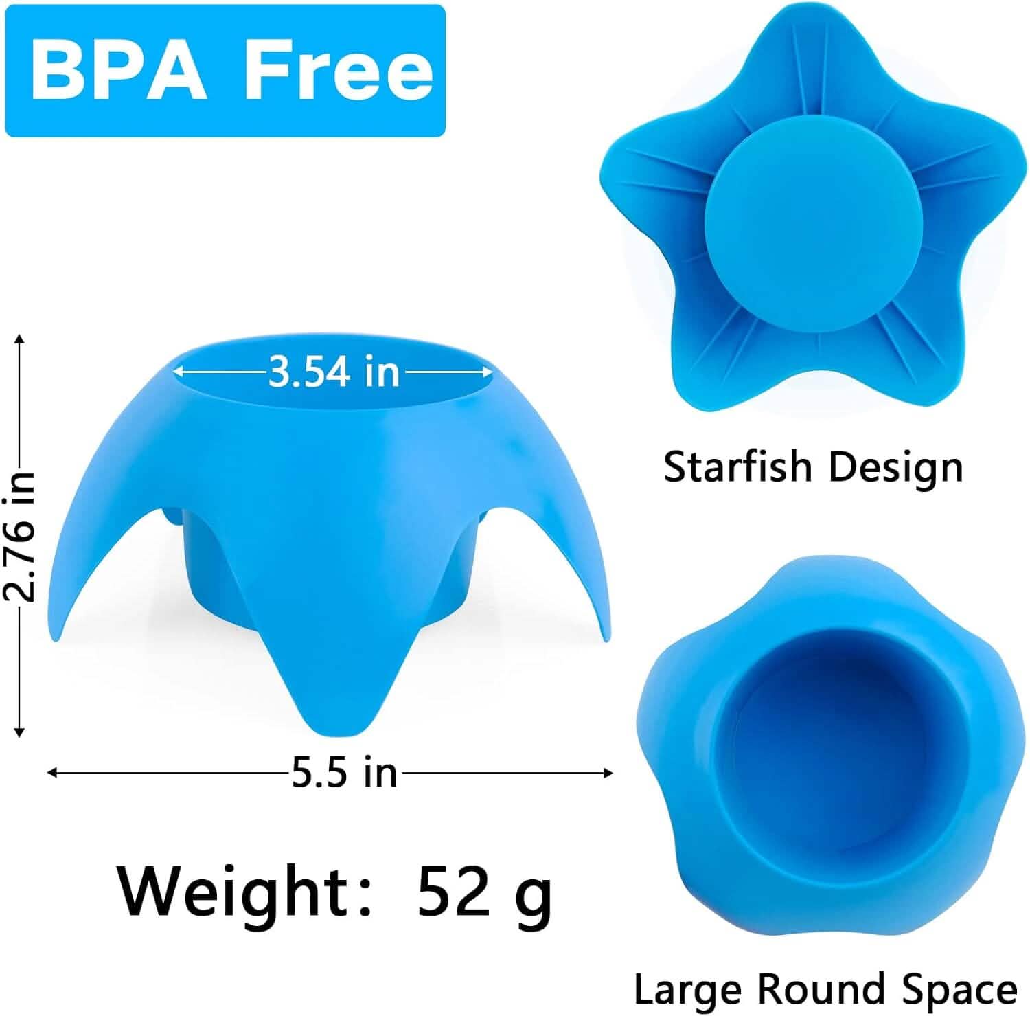 5-Piece: Seaside Plastic Beach Cup Holder by DailySale