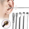5-Piece: Stainless Steel Earpick Set by DailySale