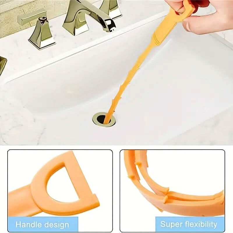 5-Pieces: Drain Clog Remover Tool by DailySale