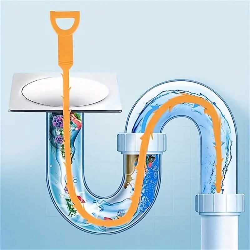 5-Pieces: Drain Clog Remover Tool by DailySale