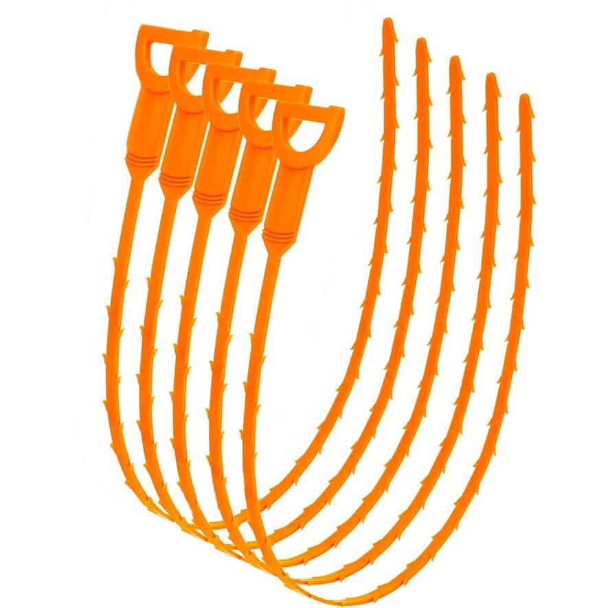 5-Pieces: Drain Clog Remover Tool by DailySale