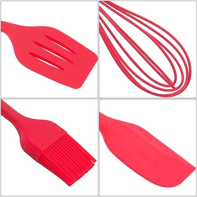 5-Pieces: Silicone Cooking Utensils Sets by DailySale