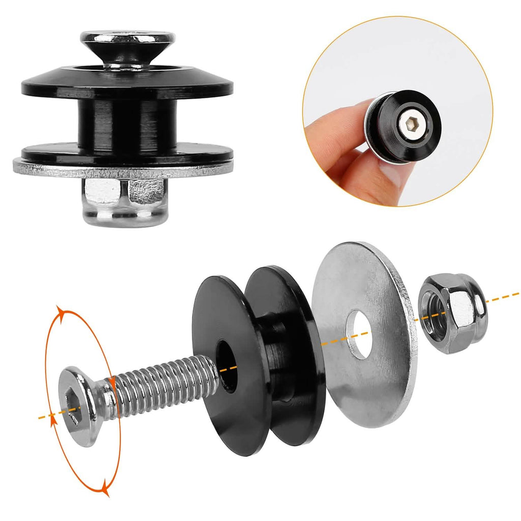 5-Set: Car Quick Release Bumper Fasteners by DailySale